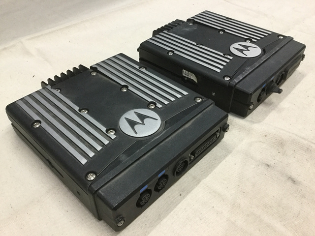 (2) Motorola M20QSS9PW1AN Handheld Mobile Radios