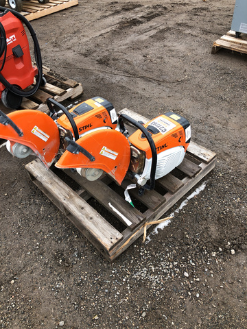 Lot of (2) Stihl TS800 Cut-Off Saws