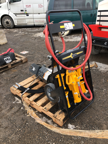 Lot of (1) Bobcat 15C Skid-Steer Auger & (1) Rhino Post Driver