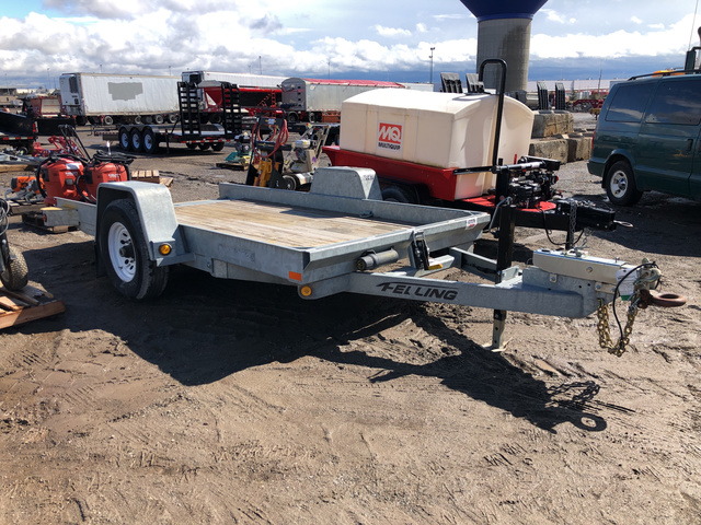2018 Felling FT-6T-GW S/A Tilt Deck Equipment Trailer