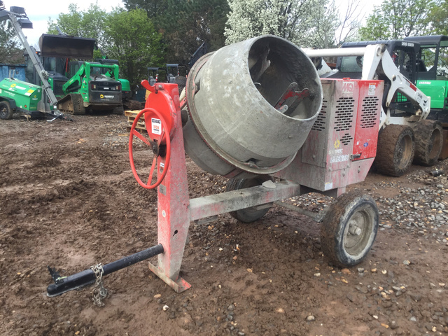 Multiquip MC94PH8 Portable Concrete Mixer Multiquip MC94PH8 Portable Concrete Mixer