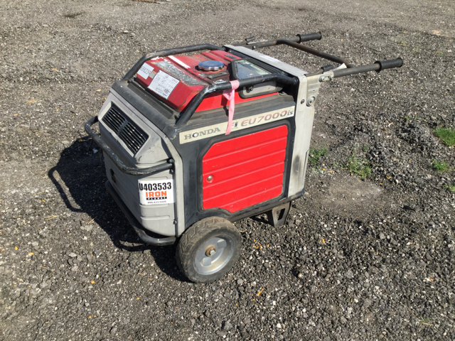 2015 (unverified) Honda EU7000IS Gen Set