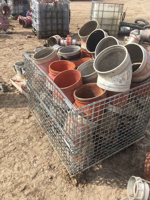 Lot of 10" 45 Degree Couplings