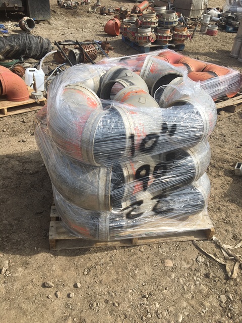 Lot of 10" 90 Degree Couplings