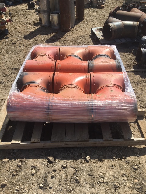 Lot of 12" Tee Fittings