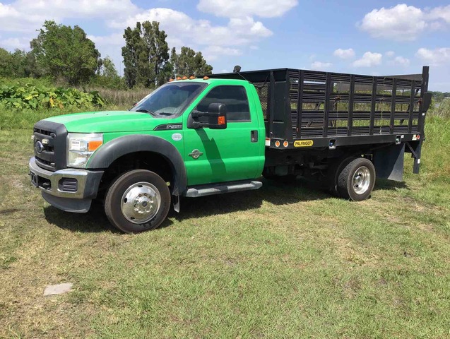 2014 Ford F-450 XL 4x4 Flatbed Truck