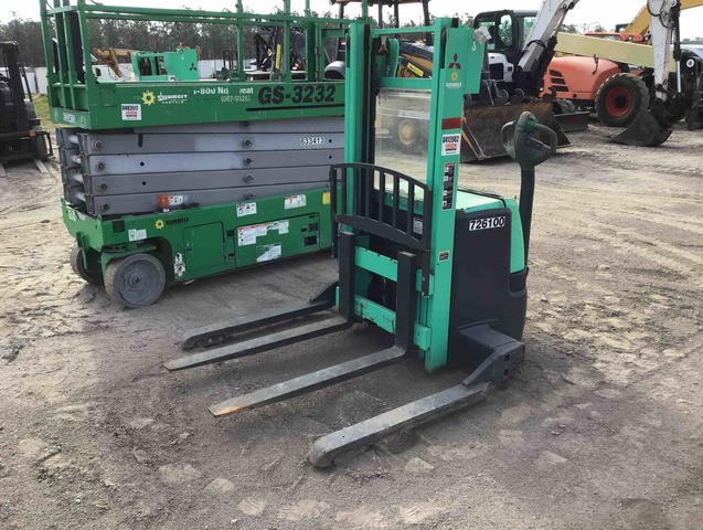 2015 (unverified) Mitsubishi PWT18N 3528 lb Electric Forklift