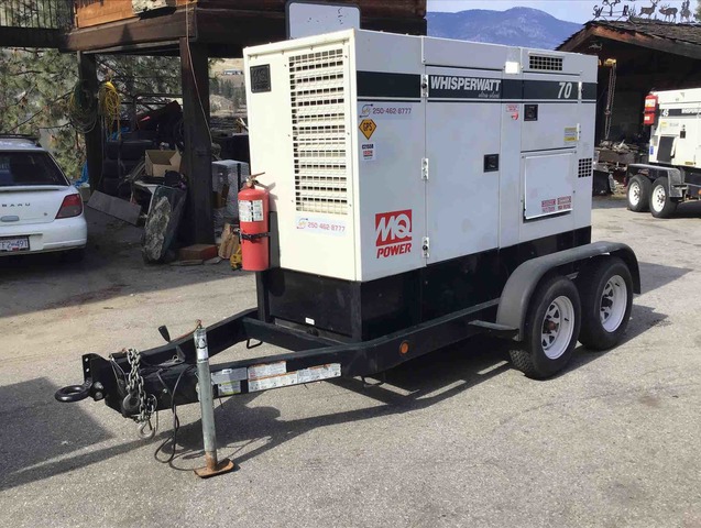 2012 Multiquip DCA-70US12 T/A Gen Set