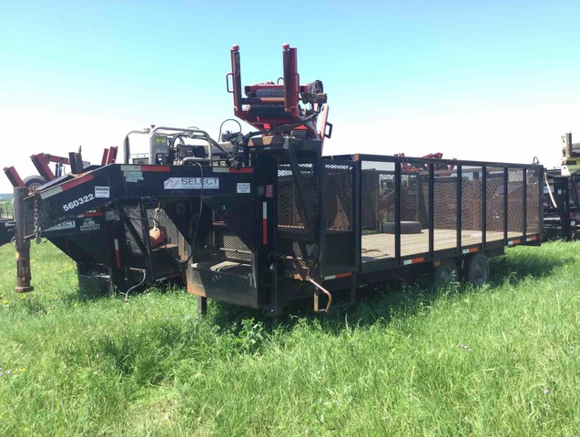 2012 Texas Pride T/A Equipment Trailer