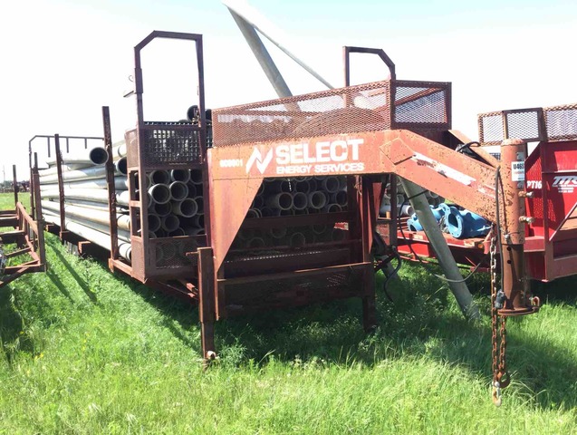 2010 ORTEQ Energy T/A Flatbed Trailer 2010 ORTEQ Energy T/A Flatbed Trailer