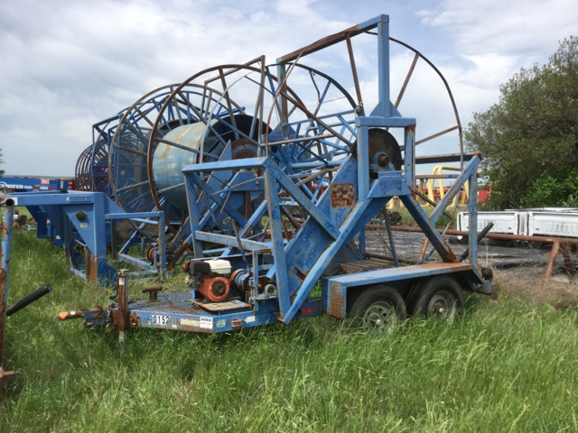 Shop built T/A Equipment Trailer