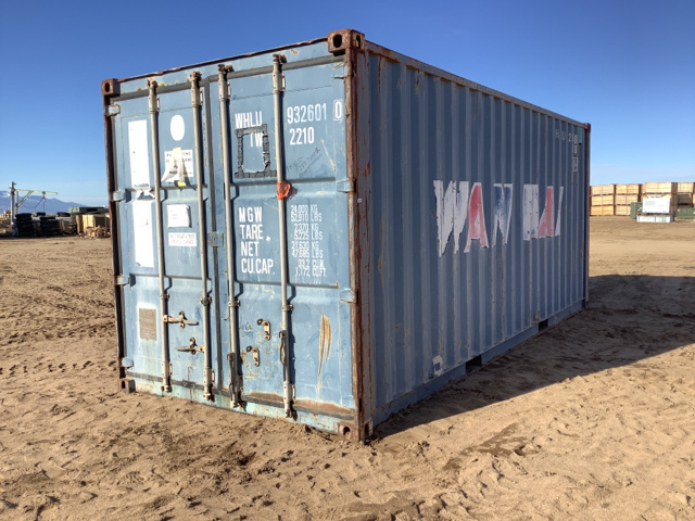 20' Wan-Hai Shipping Container