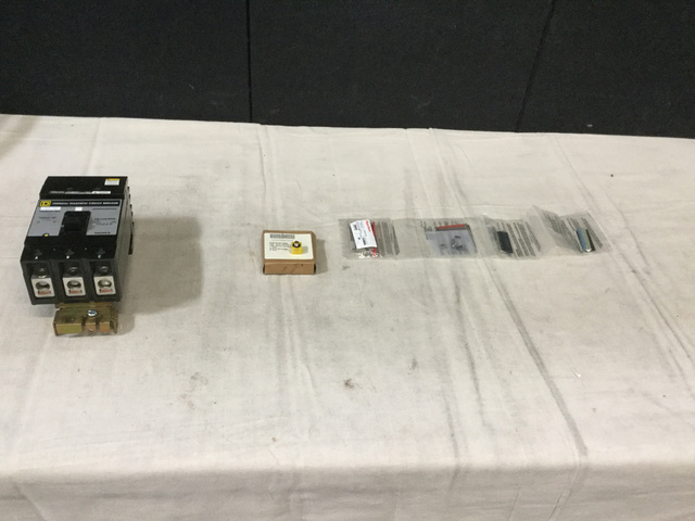 (2) Circuit Breakers, (39) Electrical Leads & Assorted items