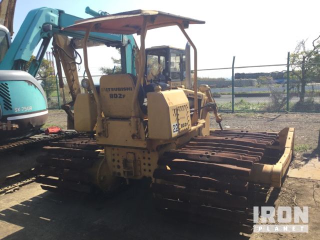 Surplus 1979 年 Mitsubishi BD2F Crawler Dozer in Yokohama