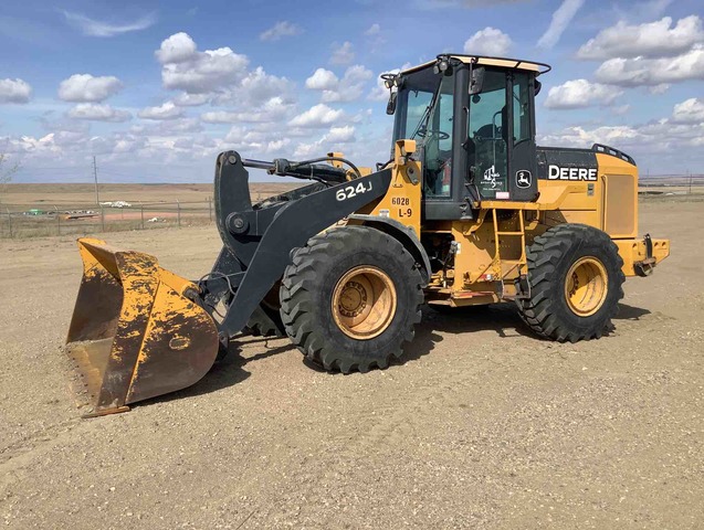 2008 John Deere 624J Wheel Loader 2008 John Deere 624J Wheel Loader