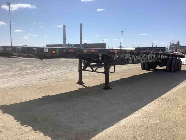 2004 Manac T/A Flatbed Trailer 2004 Manac T/A Flatbed Trailer