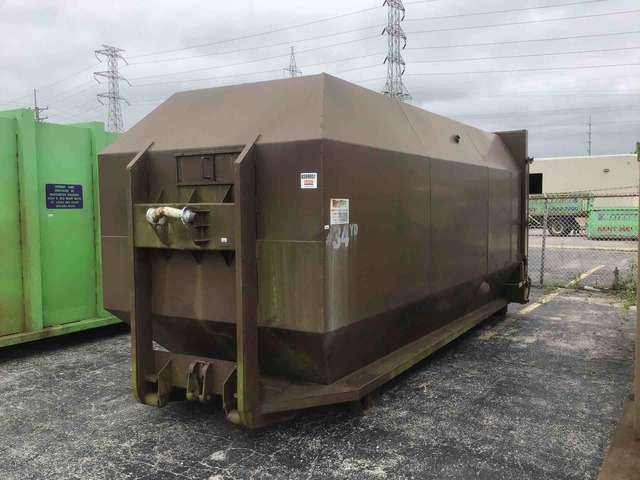 bes-pac Compactor Receiver Box