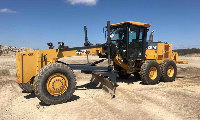 2009 John Deere 672D Motor Grader 2009 John Deere 672D Motor Grader