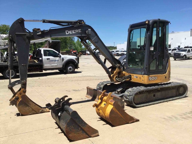 2010 John Deere 50D Mini Excavator 2010 John Deere 50D Mini Excavator