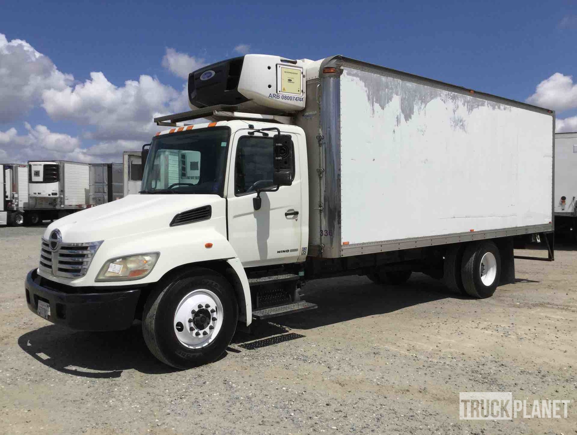 2008 Hino 338 Refrigerated Truck in Tipton, California, United
