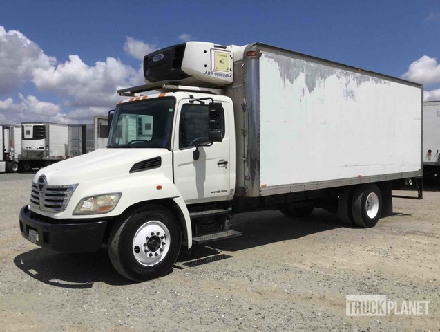2008 Hino 338 Refrigerated Truck in Tipton, California, United