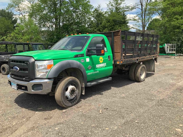 2011 Ford F-450 XL Super Duty 4x4 Flatbed Truck