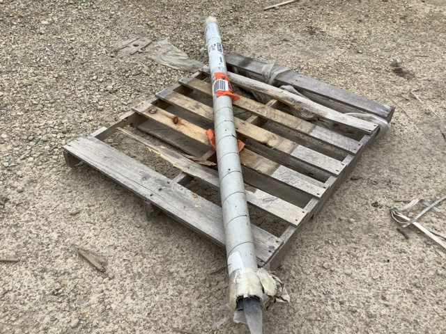 (2) 12502038-003 Metallic Tubes (2) 12502038-003 Metallic Tubes