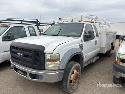 2009 Ford F-550 4x2 Extended Cab Utility Truck