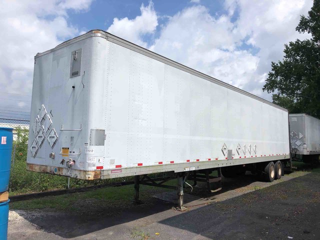 1996 Fruehauf FBHLP-9 T/A Van Trailer 1996 Fruehauf FBHLP-9 T/A Van Trailer