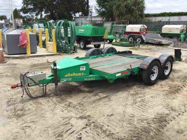 2014 NoRamp  7480 lb T/A Ground Load Trailer