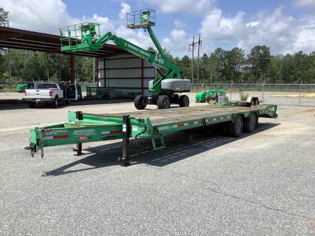 2016 Anderson TA82910TC T/A Equipment Trailer