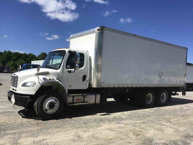 2013 Freightliner M2 106 6x4 Van Truck
