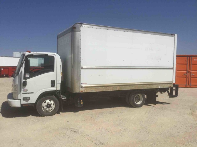 2014 Isuzu NPR HD Van Truck