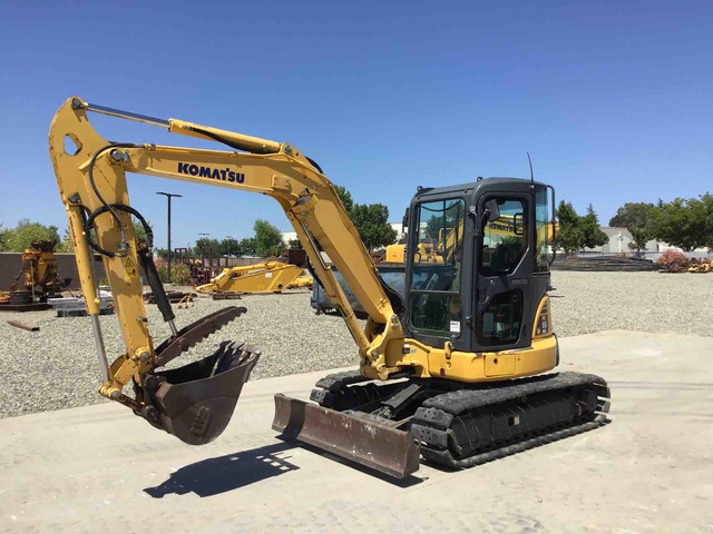 2014 (unverified) Komatsu PC55MR-3 Mini Excavator