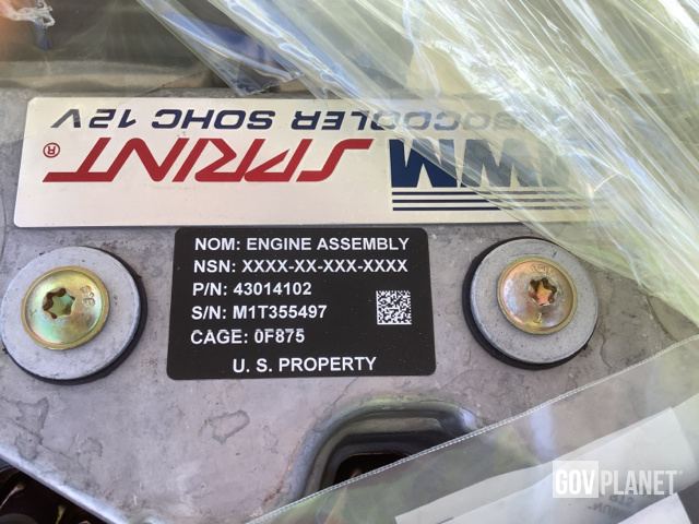 mwm sprint turbo cooler sohc 12v engine
