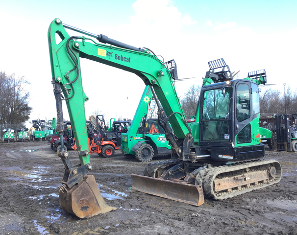 2012 Bobcat E80A Mini Excavator