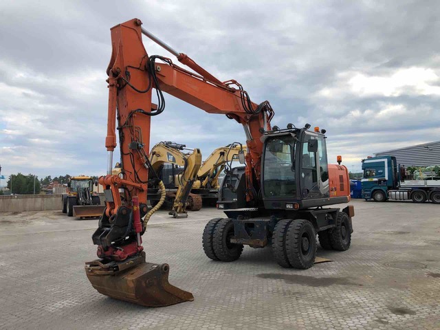 2012 Hitachi ZX170W-3 Wheel Excavator