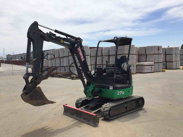 2014 (unverified) John Deere 27D Mini Excavator