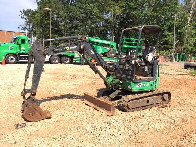 2013 John Deere 27D Mini Excavator