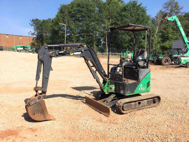 2014 John Deere 17D Mini Excavator