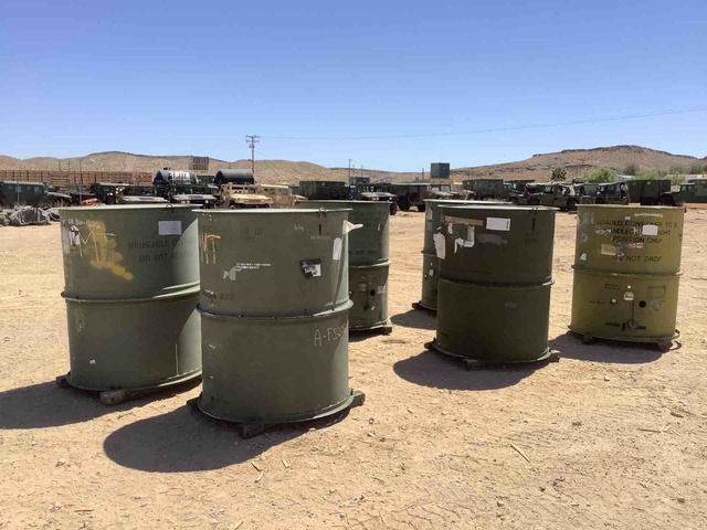 (6) 8115CON016 Main Transmission Shipping & Storage Containers