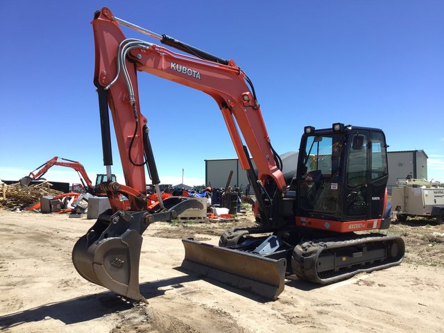 2015 Kubota KX080-4 Mini Excavator