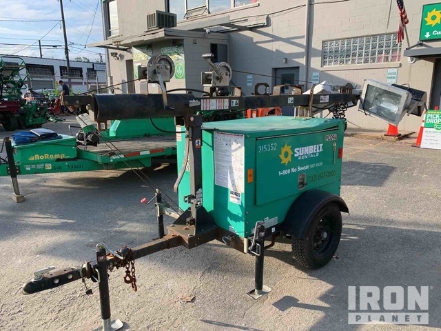 2010 Magnum Mlt0360k 6 Kw Light Tower Islandia New York Estados Unidos Ironplanet N º De Articulo3819078