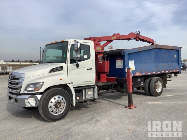 Peterson TL3 Grapple on 2018 Hino 338 S/A Truck in Lebanon