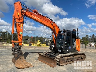 2017 Hitachi ZX135US-5B Track Excavator in Yatala, Queensland