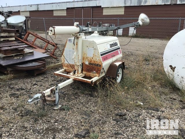 Lot 4 Amida Al4000 Generator Light Tower On S A B P Trailer In Casper Wyoming United States Ironplanet Item
