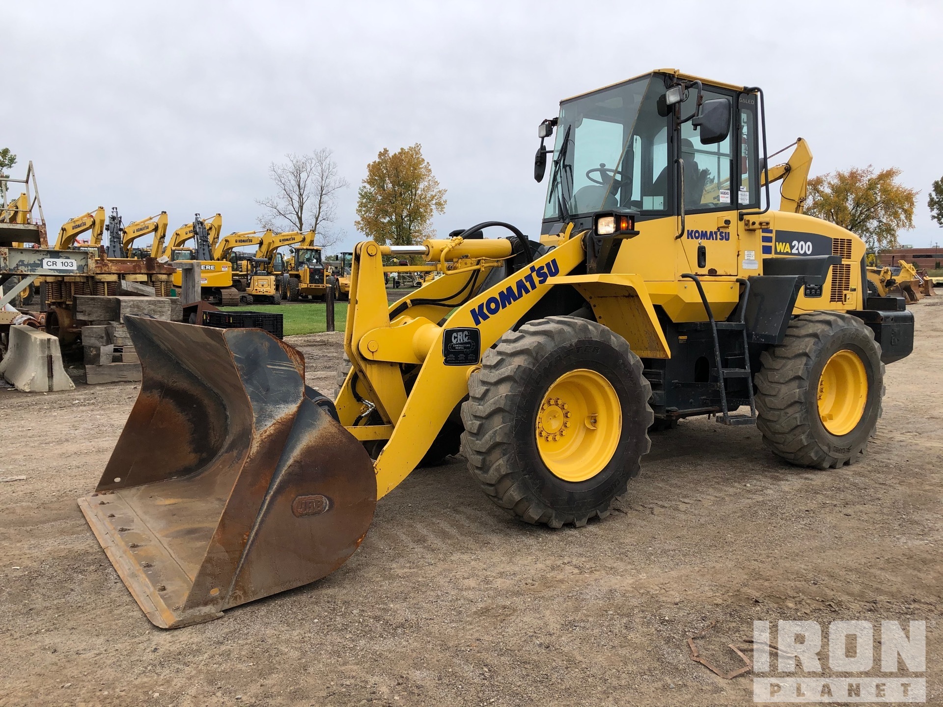 Komatsu WA200-5 Wheel Loader in Lansing, Michigan, United States