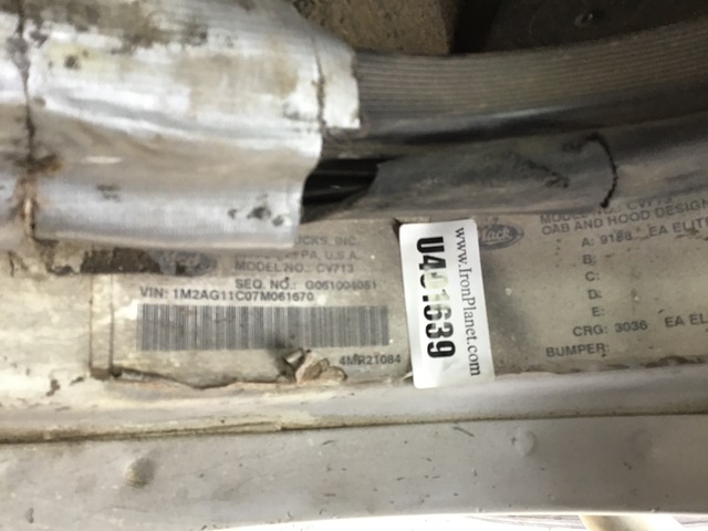 2007 Mack CV713 Granite Tri/A Dump Truck 2007 Mack CV713 Granite Tri/A Dump Truck