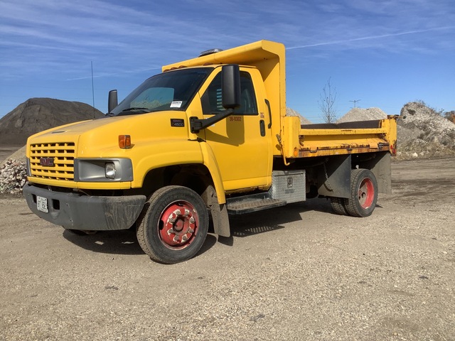 2003 (unverified) GMC C4500 4x2 S/A Dump Truck 2003 (unverified) GMC C4500 4x2 S/A Dump Truck