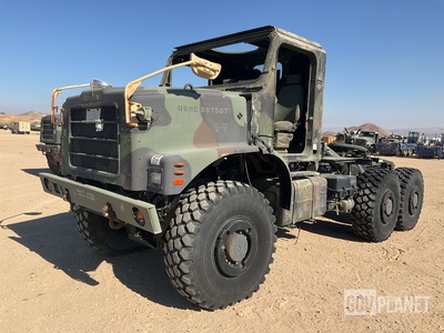 2007 Oshkosh AMK31 MTVR 7 Ton 6x6 Cargo Truck